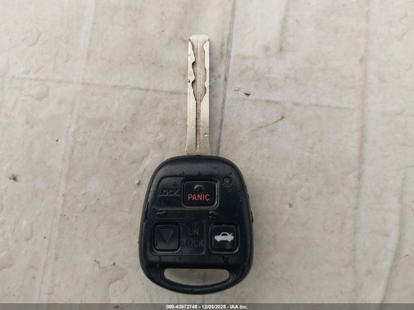 2000 Lexus Es 300 VIN: JT8BF28G9Y5080769 Lot: 43872749