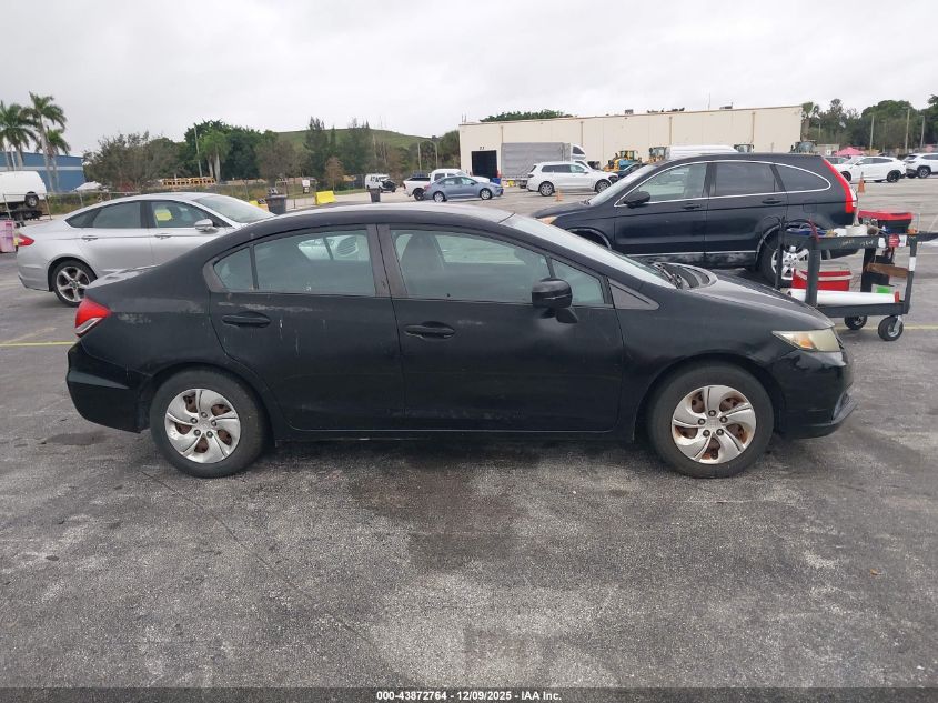 2015 Honda Civic Lx VIN: 19XFB2F53FC087489 Lot: 43872764