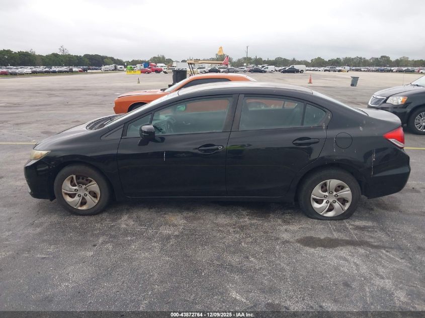 2015 Honda Civic Lx VIN: 19XFB2F53FC087489 Lot: 43872764