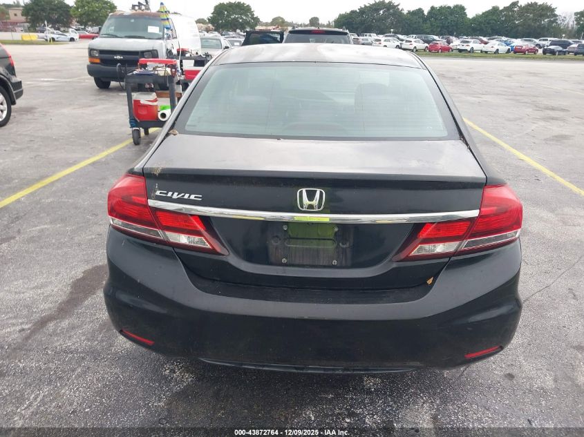 2015 Honda Civic Lx VIN: 19XFB2F53FC087489 Lot: 43872764