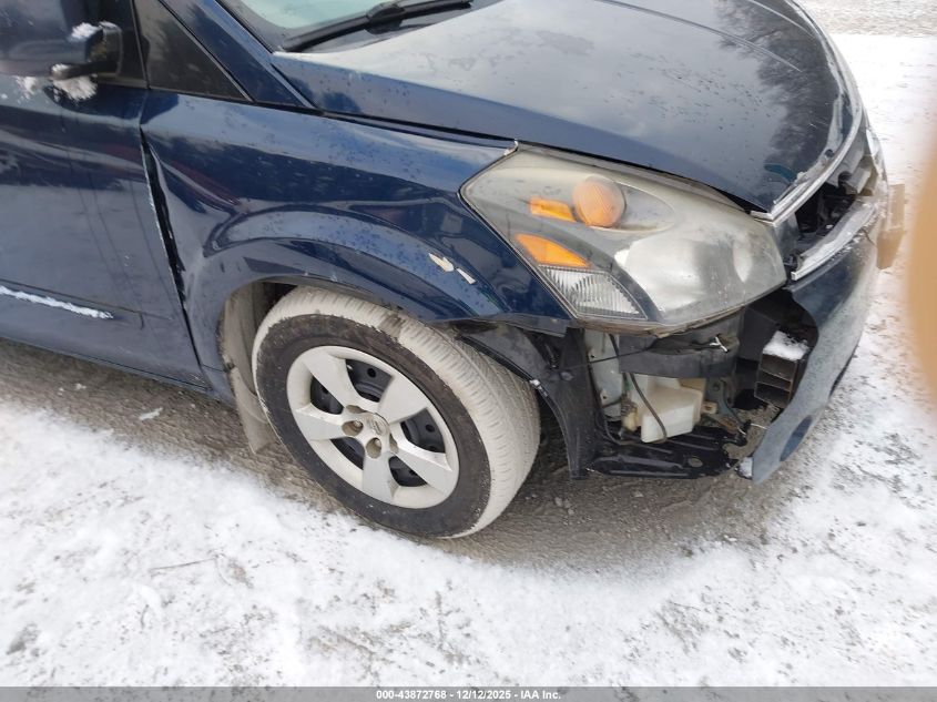 2008 Nissan Quest 3.5 S VIN: 5N1BV28U48N110993 Lot: 43872768