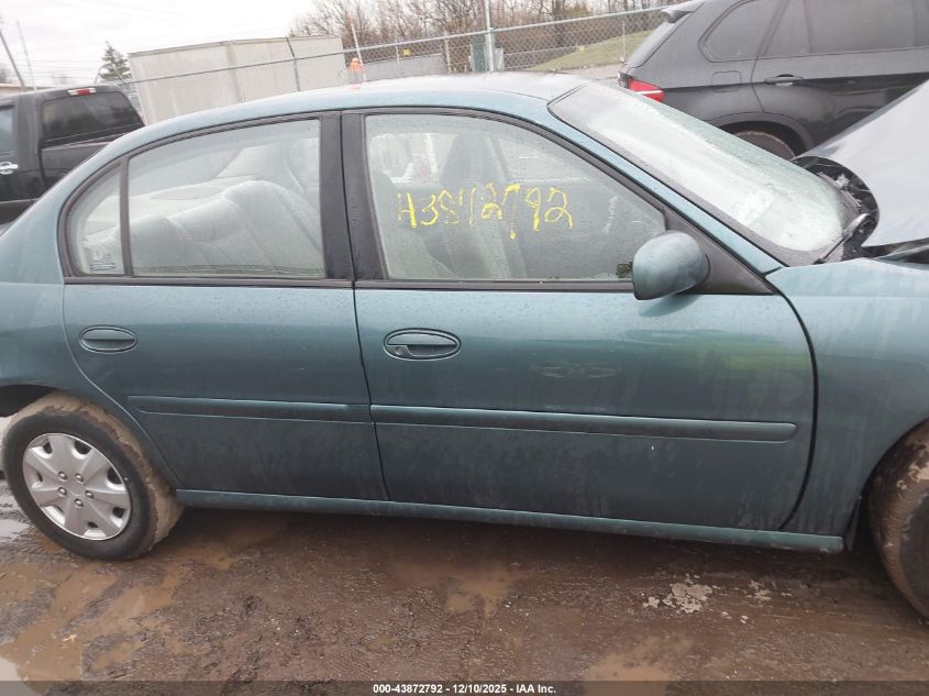 1999 Chevrolet Malibu VIN: 1G1ND52M6XY104424 Lot: 43872792