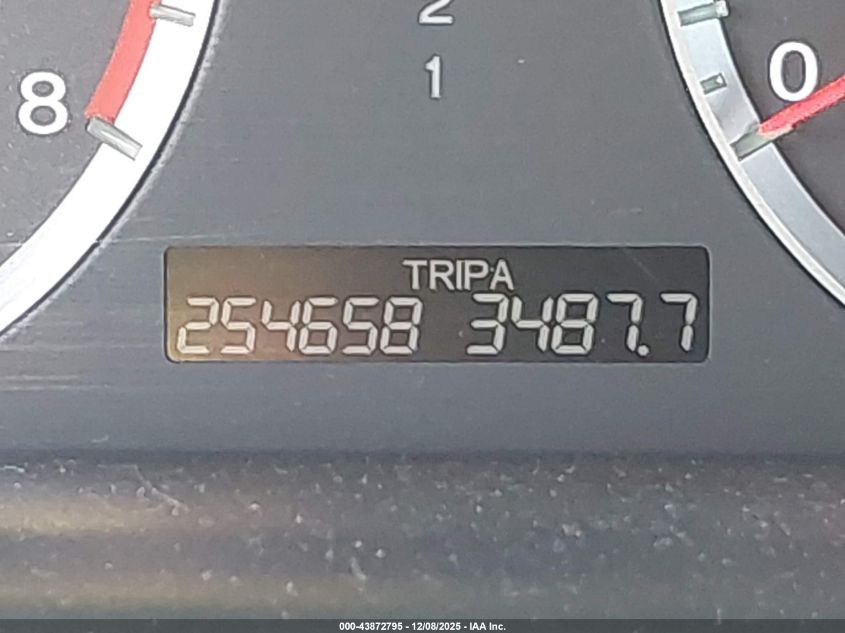 2009 Honda Accord 2.4 Lx VIN: 1HGCP26349A059244 Lot: 43872795