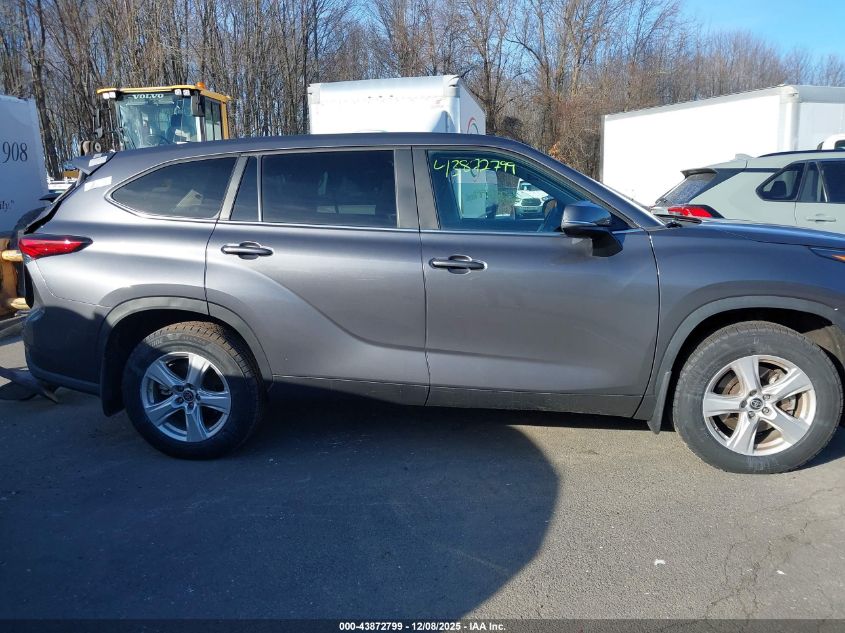 2023 Toyota Highlander L VIN: 5TDKDRBH6PS515239 Lot: 43872799