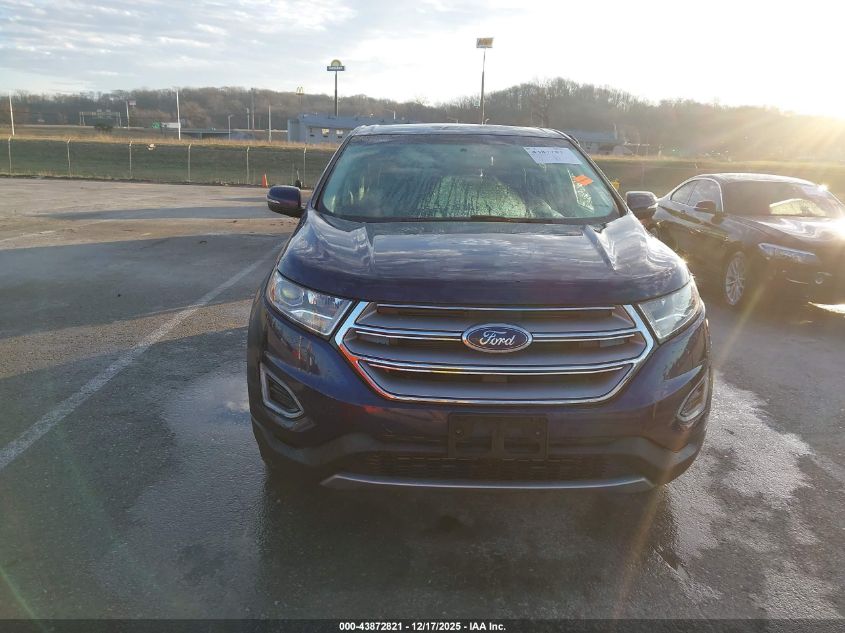 2016 Ford Edge Sel VIN: 2FMPK3J92GBC20980 Lot: 43872821