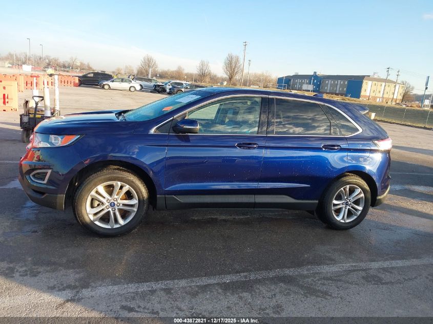 2016 Ford Edge Sel VIN: 2FMPK3J92GBC20980 Lot: 43872821