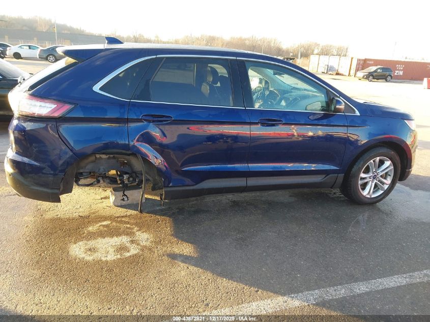 2016 Ford Edge Sel VIN: 2FMPK3J92GBC20980 Lot: 43872821