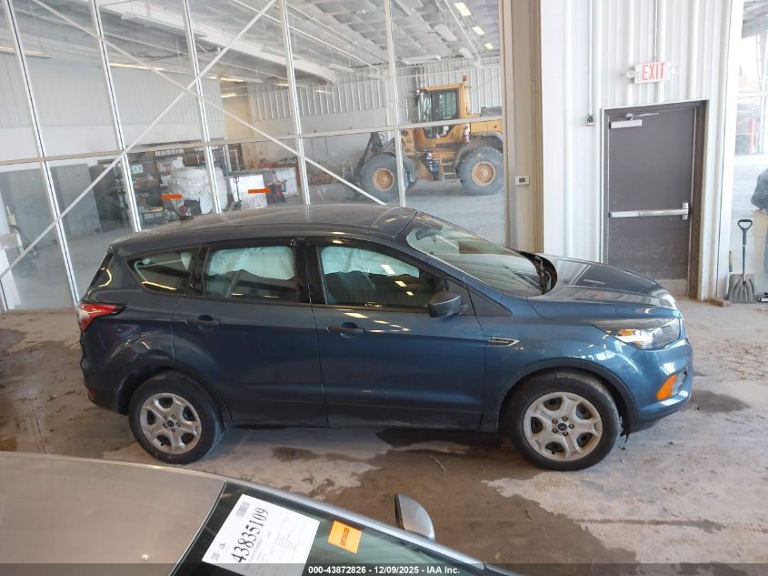 2018 Ford Escape S VIN: 1FMCU0F73JUB12299 Lot: 43872826