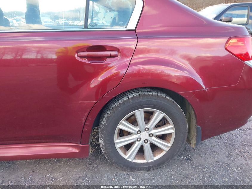 2011 Subaru Legacy 2.5I Premium VIN: 4S3BMCC69B3217465 Lot: 43872846