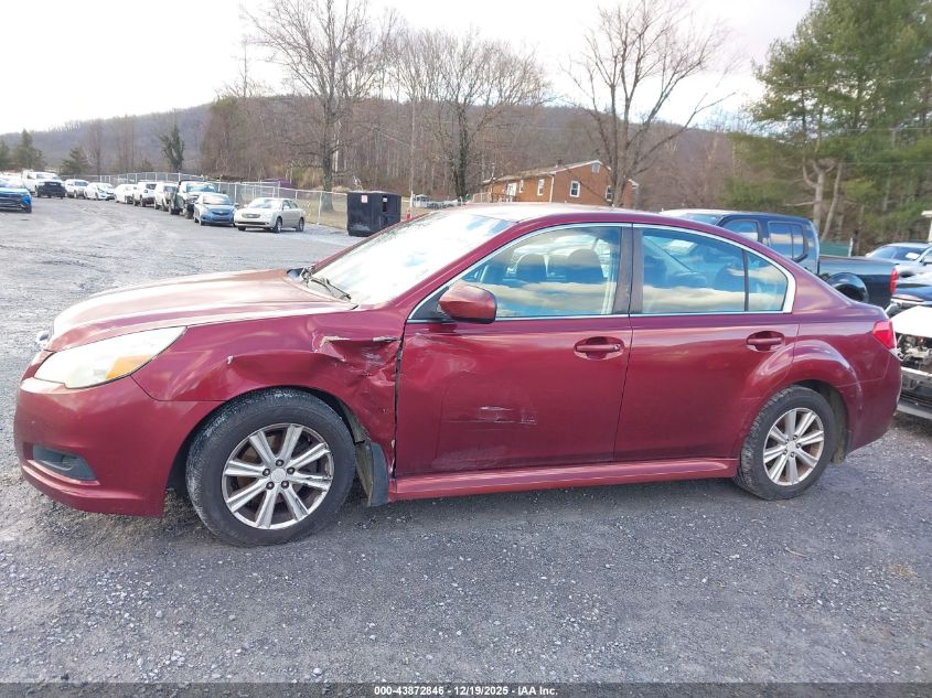 2011 Subaru Legacy 2.5I Premium VIN: 4S3BMCC69B3217465 Lot: 43872846