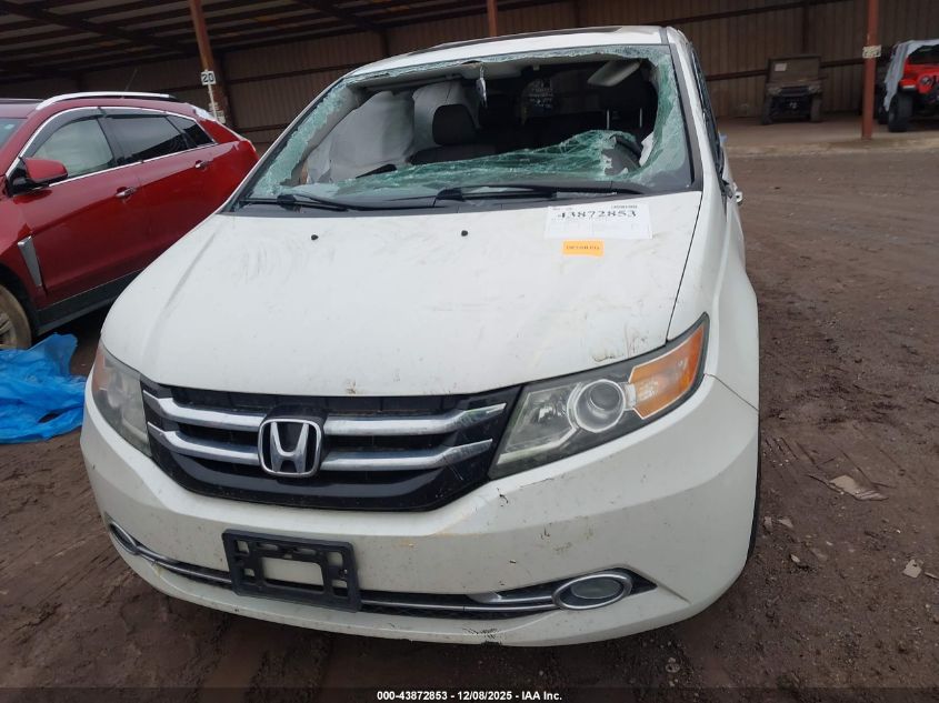 2017 Honda Odyssey Ex-L VIN: 5FNRL5H6XHB005532 Lot: 43872853