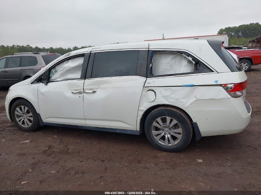 2017 Honda Odyssey Ex-L VIN: 5FNRL5H6XHB005532 Lot: 43872853
