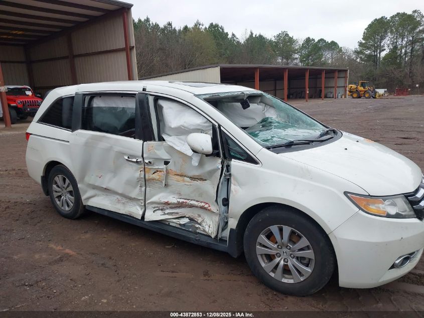 2017 Honda Odyssey Ex-L VIN: 5FNRL5H6XHB005532 Lot: 43872853