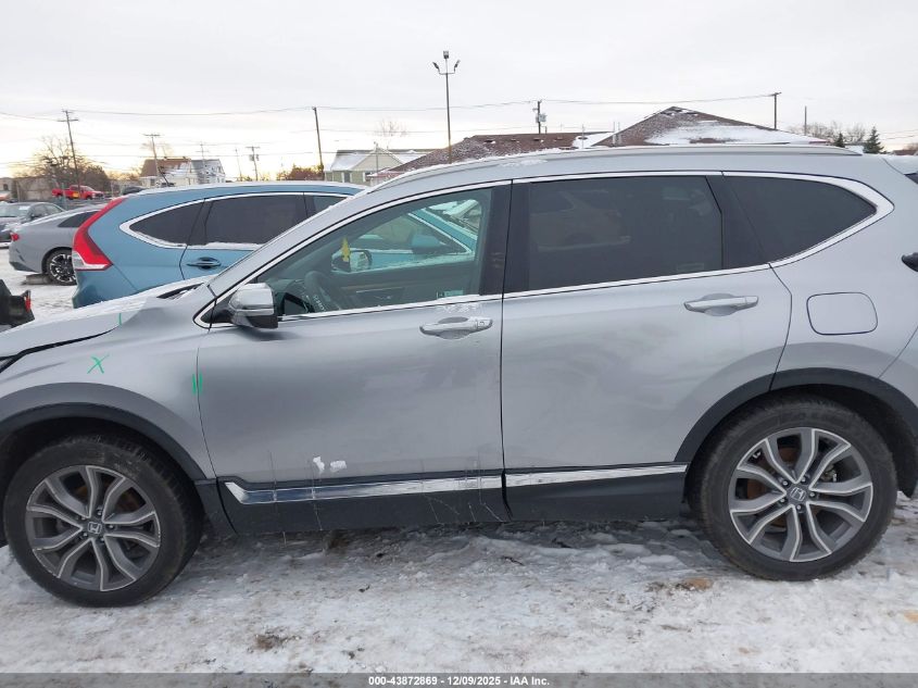 2020 Honda Cr-V Awd Touring VIN: 2HKRW2H9XLH660090 Lot: 43872869