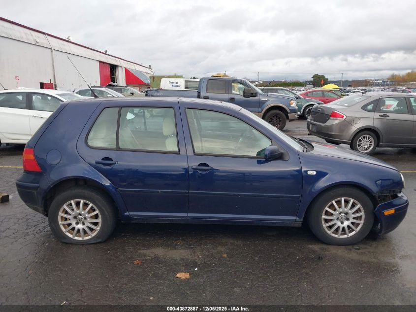 2003 Volkswagen Golf Gls Tdi VIN: 9BWGP61J634016274 Lot: 43872887