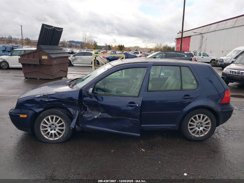 2003 Volkswagen Golf Gls Tdi VIN: 9BWGP61J634016274 Lot: 43872887