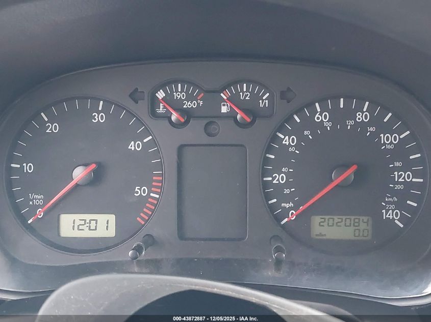 2003 Volkswagen Golf Gls Tdi VIN: 9BWGP61J634016274 Lot: 43872887