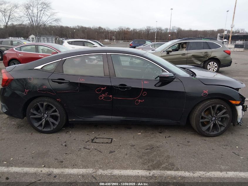 2019 Honda Civic Sport VIN: 19XFC2F84KE201615 Lot: 43872902