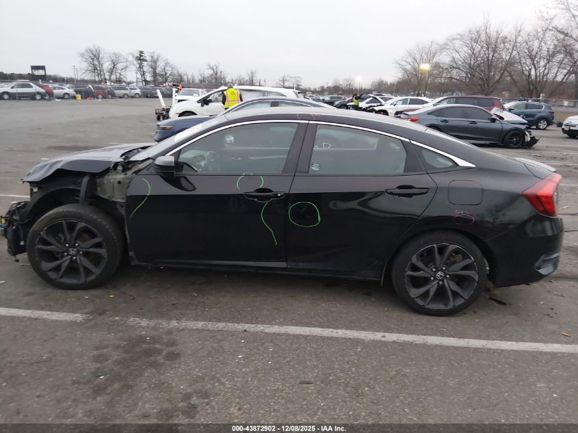 2019 Honda Civic Sport VIN: 19XFC2F84KE201615 Lot: 43872902