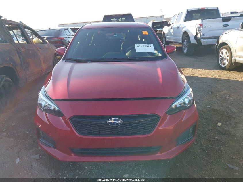 2017 Subaru Impreza 2.0I Sport VIN: 4S3GTAM67H3717418 Lot: 43872911