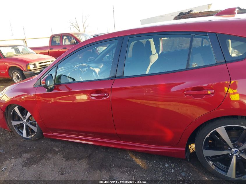 2017 Subaru Impreza 2.0I Sport VIN: 4S3GTAM67H3717418 Lot: 43872911