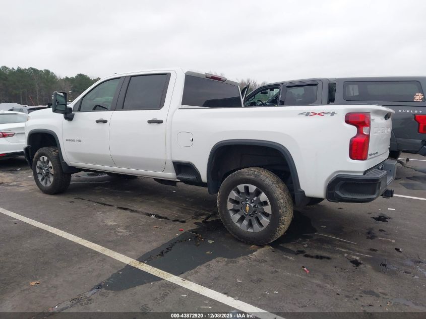 2022 Chevrolet Silverado 2500Hd 4Wd Standard Bed Custom VIN: 2GC4YME77N1203812 Lot: 43872920