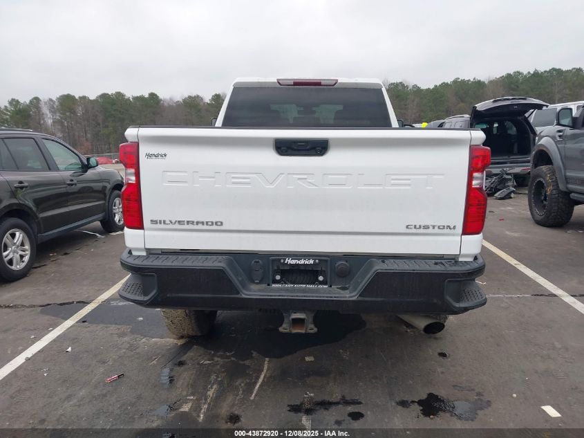 2022 Chevrolet Silverado 2500Hd 4Wd Standard Bed Custom VIN: 2GC4YME77N1203812 Lot: 43872920