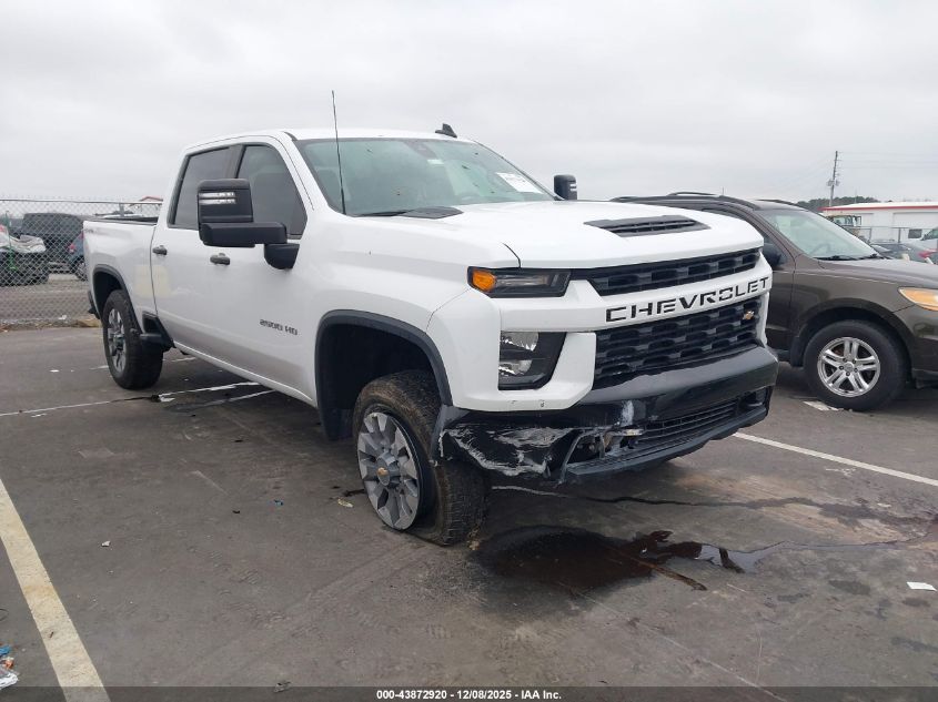2022 Chevrolet Silverado 2500Hd 4Wd Standard Bed Custom VIN: 2GC4YME77N1203812 Lot: 43872920