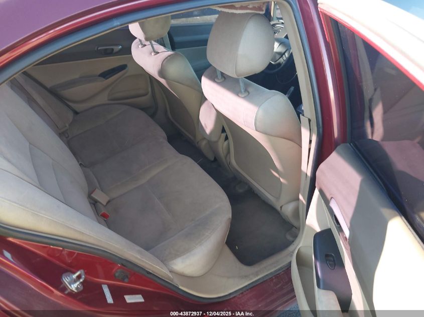 2008 Honda Civic Lx VIN: 2HGFA16518H535895 Lot: 43872937