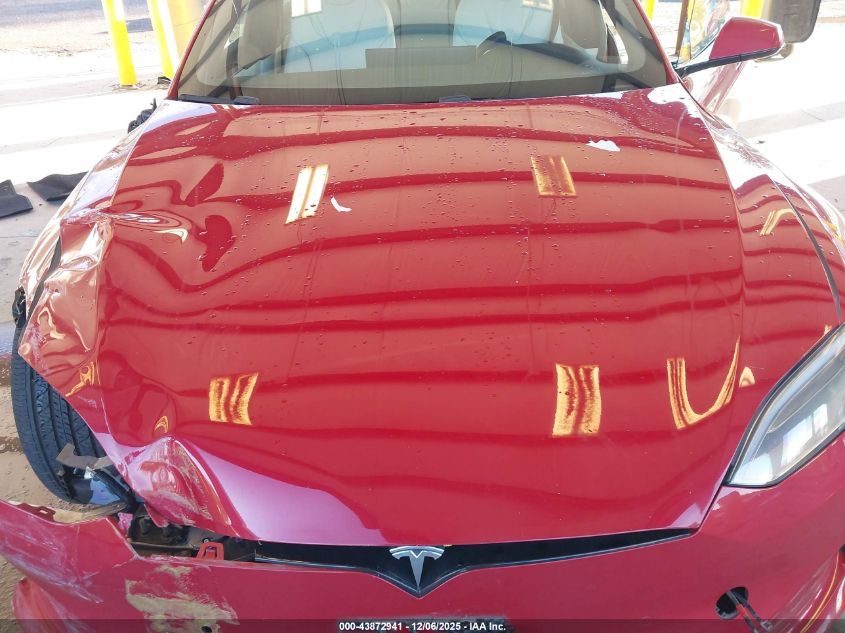 2022 Tesla Model S Dual Motor All-Wheel Drive VIN: 5YJSA1E52NF469325 Lot: 43872941