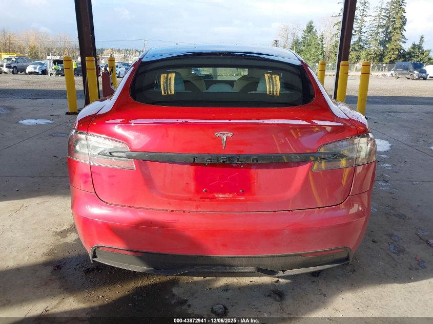 2022 Tesla Model S Dual Motor All-Wheel Drive VIN: 5YJSA1E52NF469325 Lot: 43872941