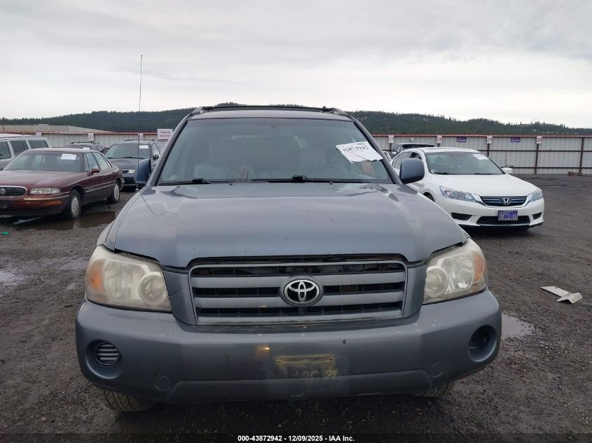 2004 Toyota Highlander VIN: JTEHD21A140029762 Lot: 43872942