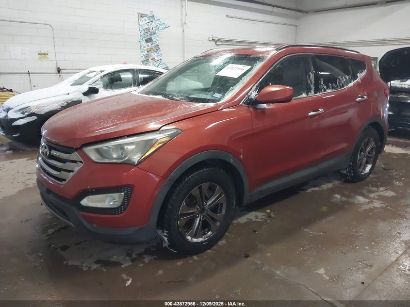 5XYZU3LB3DG013934 2013 HYUNDAI SANTA FE photo no. 2