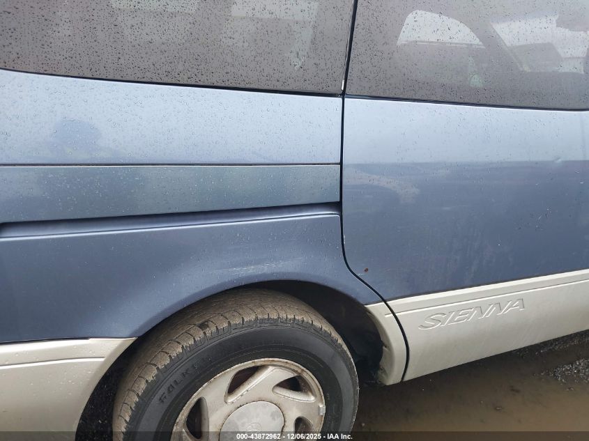 1999 Toyota Sienna Xle VIN: 4T3ZF13C2XU146472 Lot: 43872962