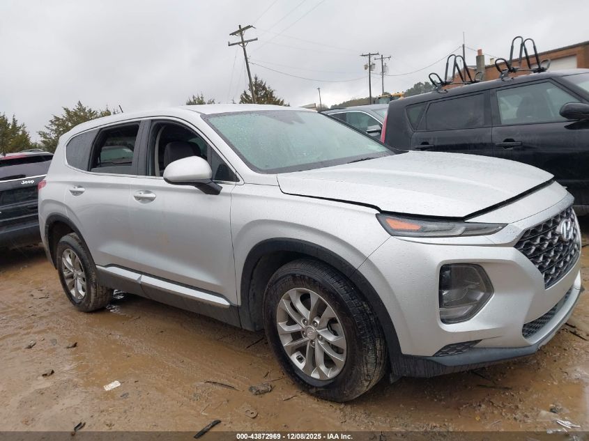 2019 Hyundai Santa Fe Se VIN: 5NMS23AD4KH013715 Lot: 43872969