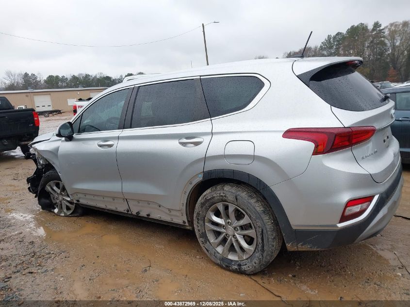 2019 Hyundai Santa Fe Se VIN: 5NMS23AD4KH013715 Lot: 43872969