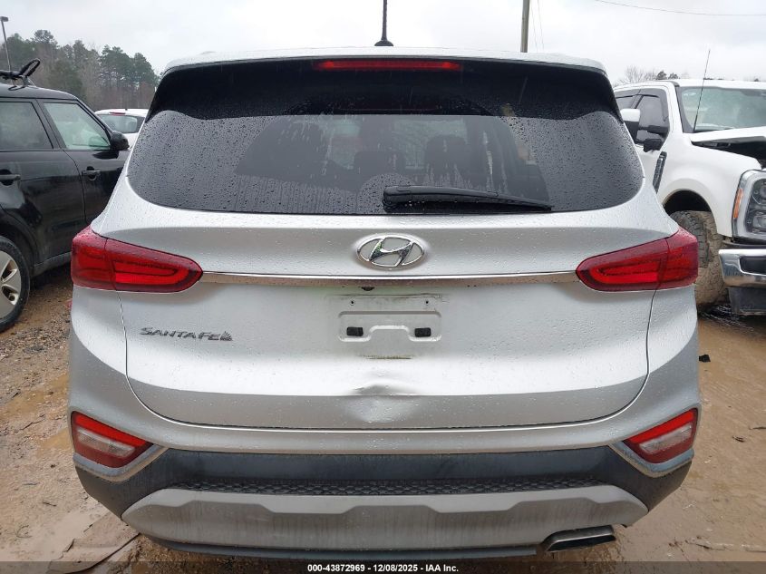 2019 Hyundai Santa Fe Se VIN: 5NMS23AD4KH013715 Lot: 43872969