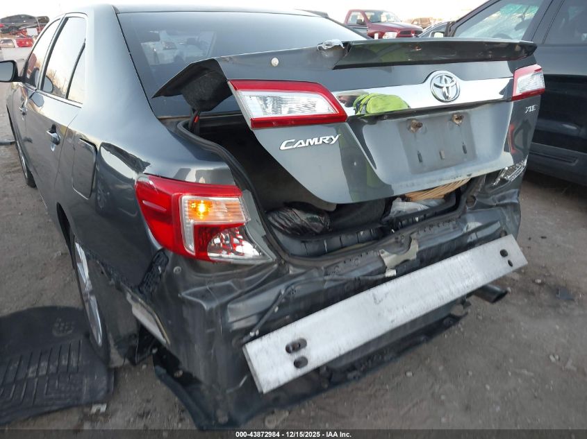 2012 Toyota Camry Xle VIN: 4T1BF1FK9CU047123 Lot: 43872984