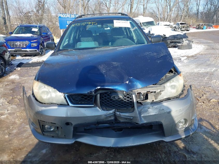 2006 Subaru Impreza Outback Sport VIN: JF1GG68636H805058 Lot: 43872995