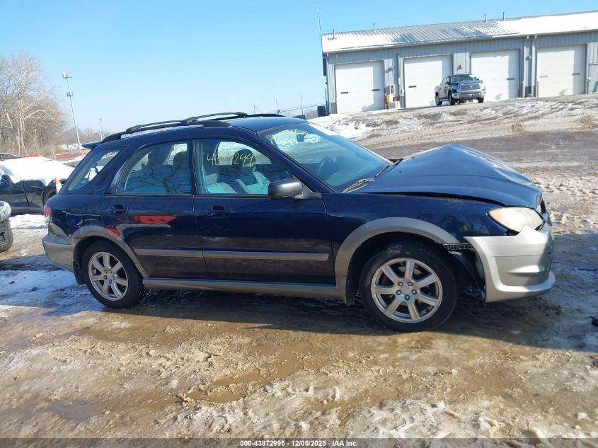 2006 Subaru Impreza Outback Sport VIN: JF1GG68636H805058 Lot: 43872995