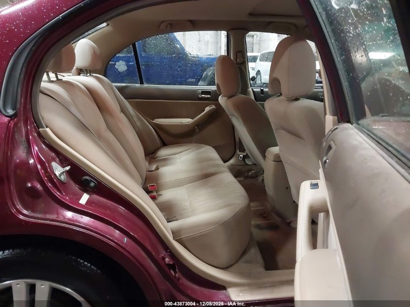 2003 Honda Civic Ex VIN: 2HGES26773H550457 Lot: 43873004