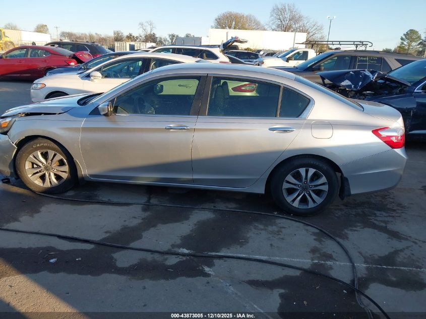 2014 Honda Accord Lx VIN: 1HGCR2F3XEA007766 Lot: 43873005
