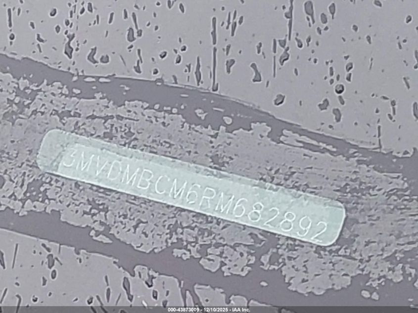 2024 Mazda Cx-30 2.5 S Preferred Package VIN: 3MVDMBCM6RM682892 Lot: 43873009