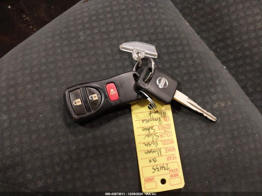 2011 Nissan Versa 1.8S VIN: 3N1BC1CP5BL516233 Lot: 43873011