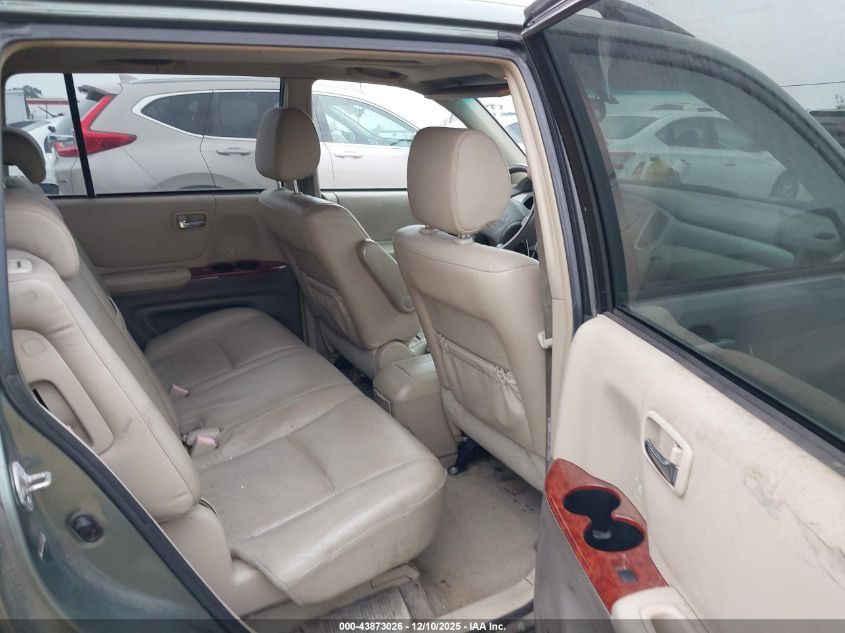 2005 Toyota Highlander Limited V6 VIN: JTEEP21A850070398 Lot: 43873026