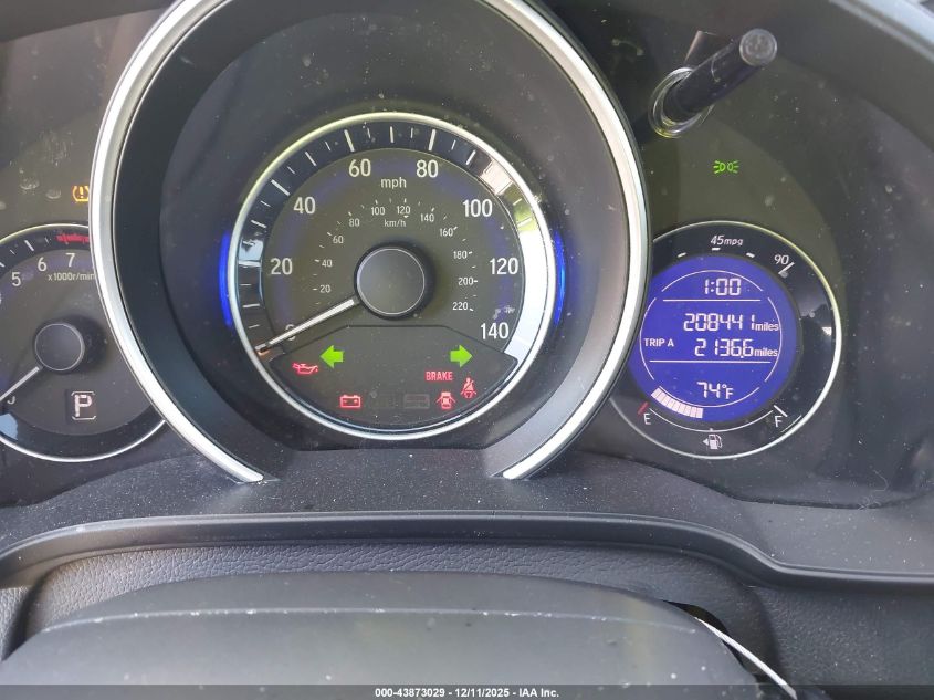 2017 Honda Fit Lx VIN: 3HGGK5H5XHM705176 Lot: 43873029