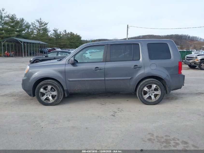 2015 Honda Pilot Ex-L VIN: 5FNYF4H57FB021172 Lot: 43873030