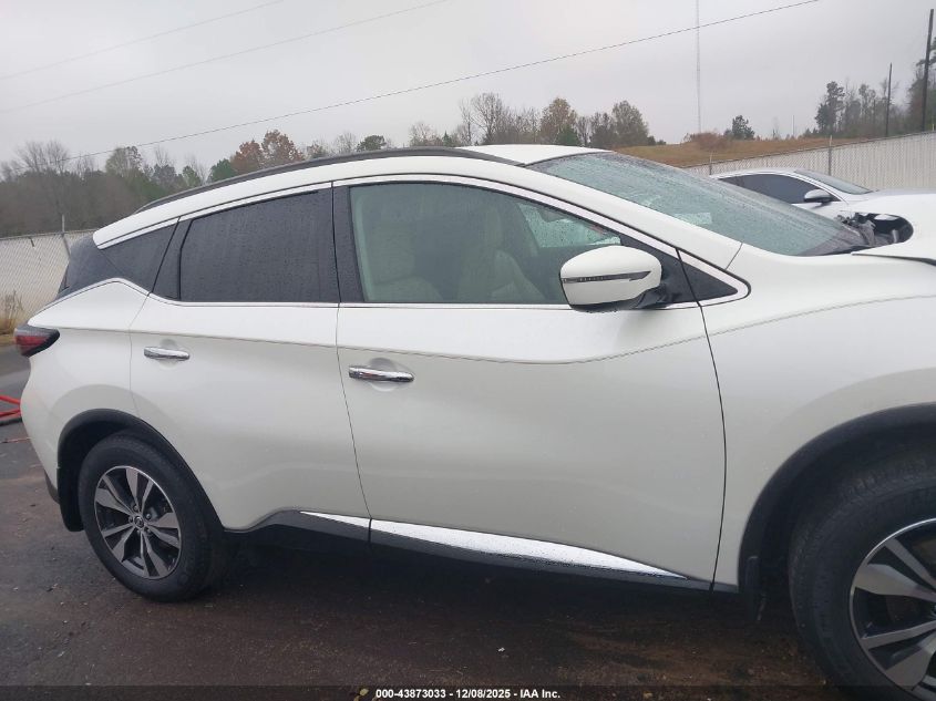 2022 Nissan Murano Sv Fwd VIN: 5N1AZ2BJ1NC118863 Lot: 43873033