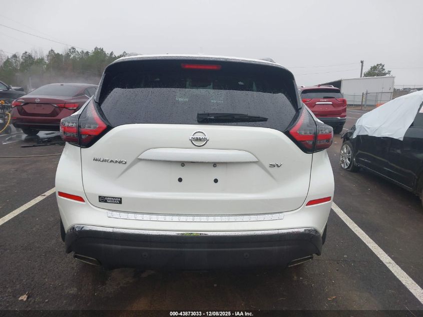 2022 Nissan Murano Sv Fwd VIN: 5N1AZ2BJ1NC118863 Lot: 43873033