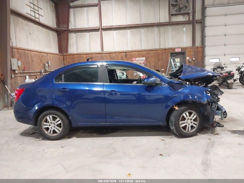 2013 Chevrolet Sonic Lt Auto VIN: 1G1JC5SG0D4224654 Lot: 43873036